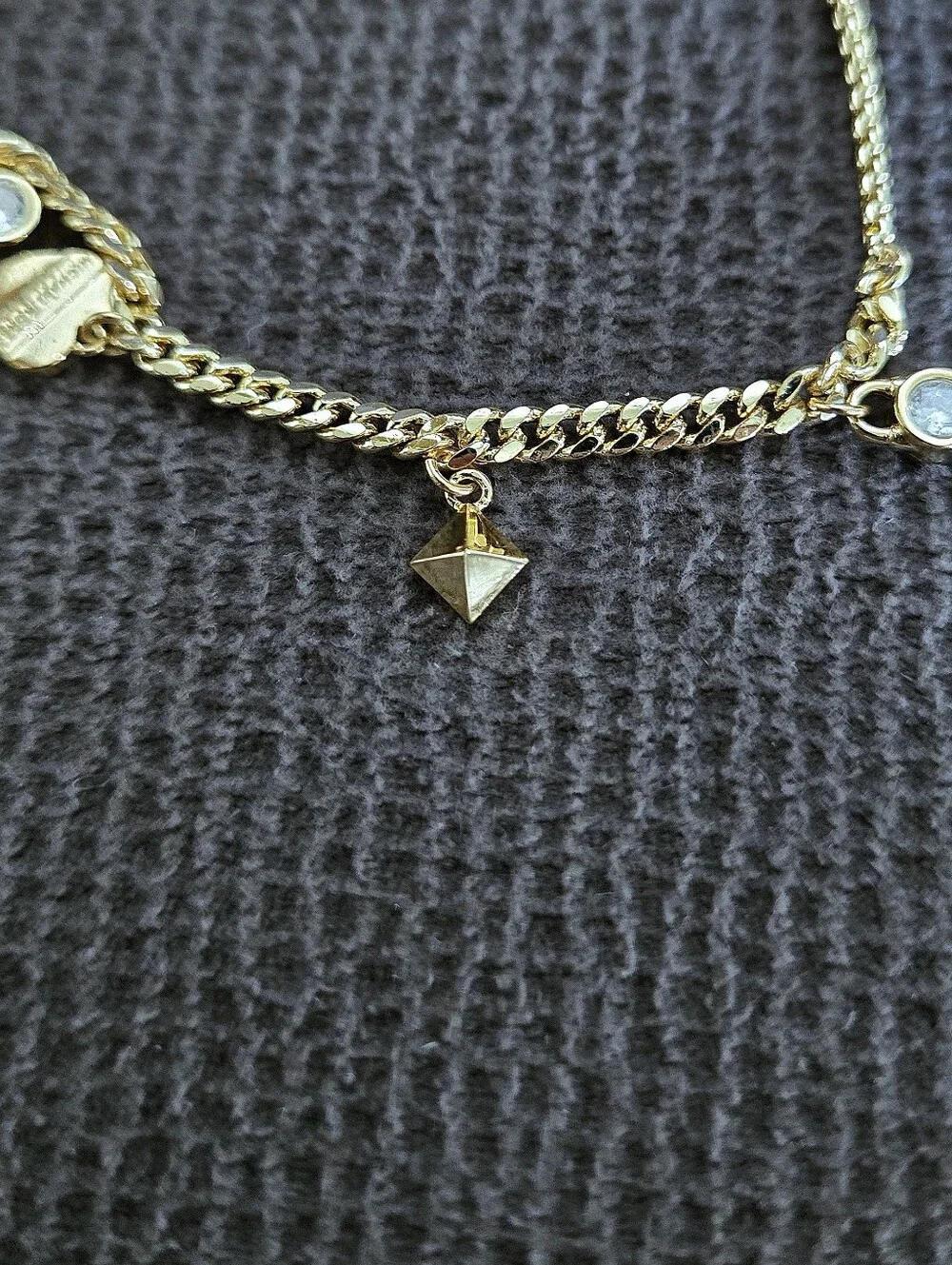 Michael Kors Gold💛 Charms Slider Bracelet -  NIB